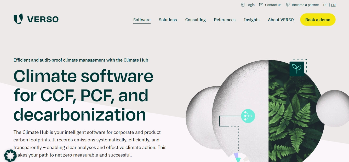 VERSO website