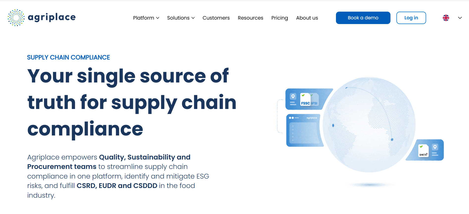 AgriPlace Website