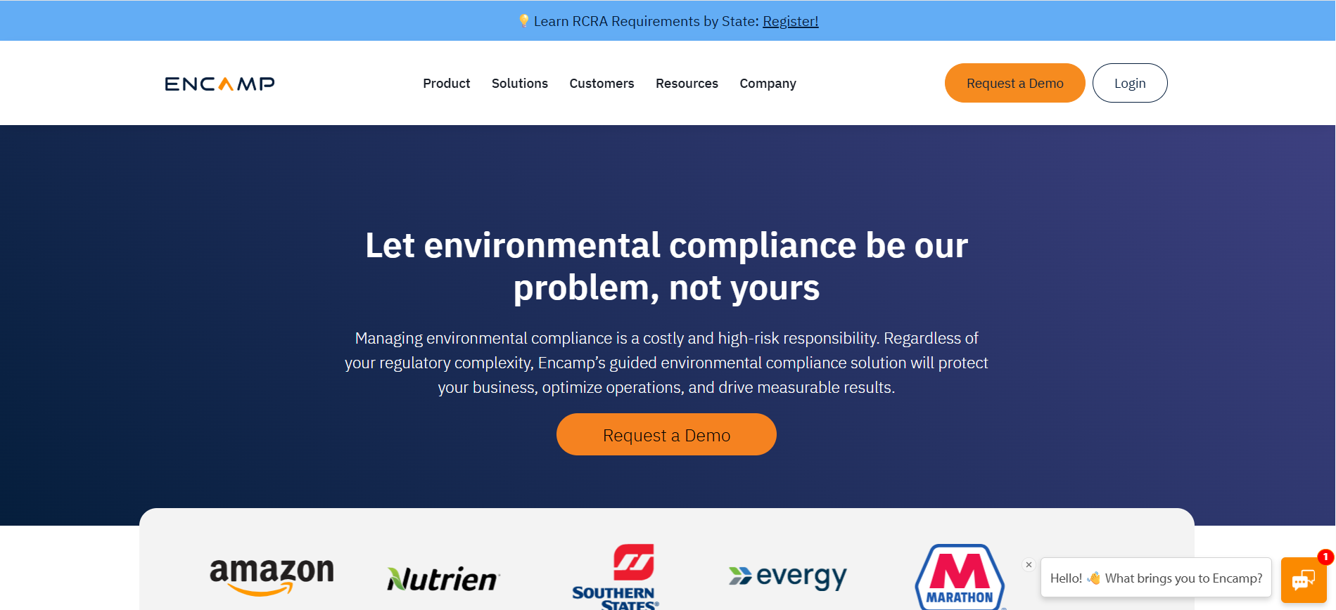 Encamp Website
