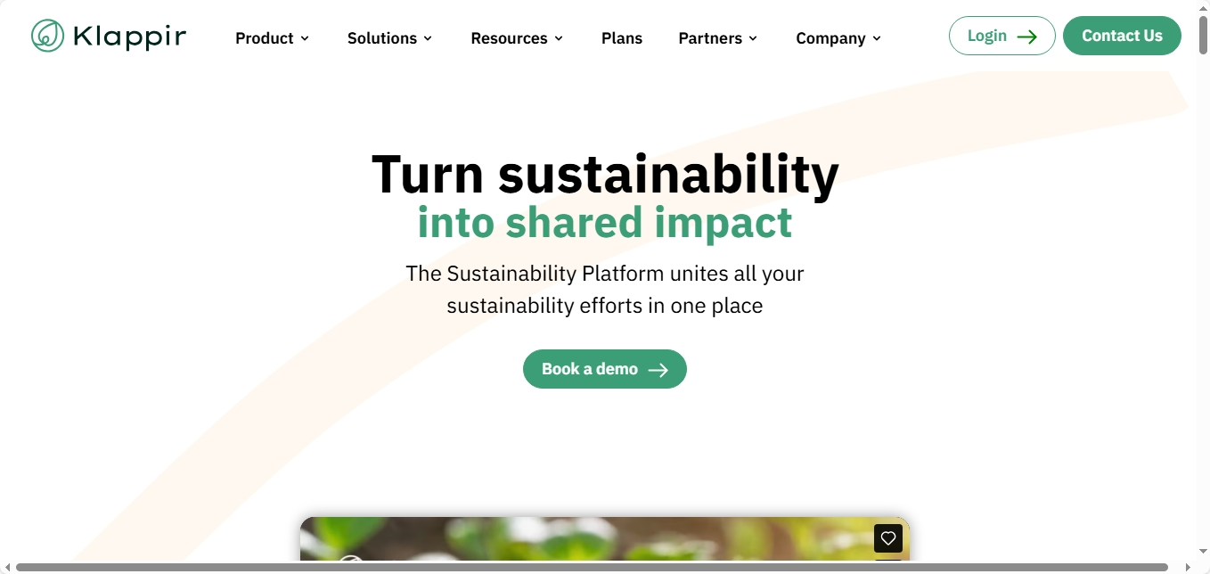 Klappir website