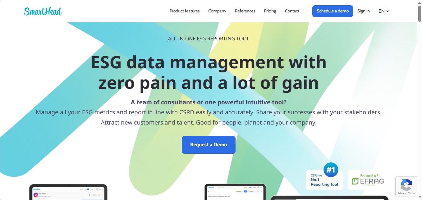 SmartHead website