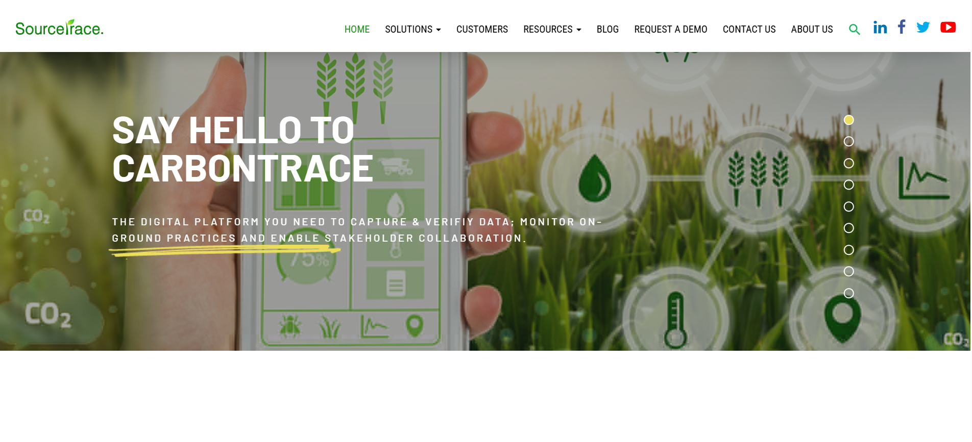 SourceTrace Website