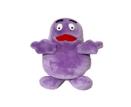 Grimace Stuffed Toy: The Purple McDonald's Icon