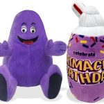 Bring Home the Cheer with a Grimace Plushie